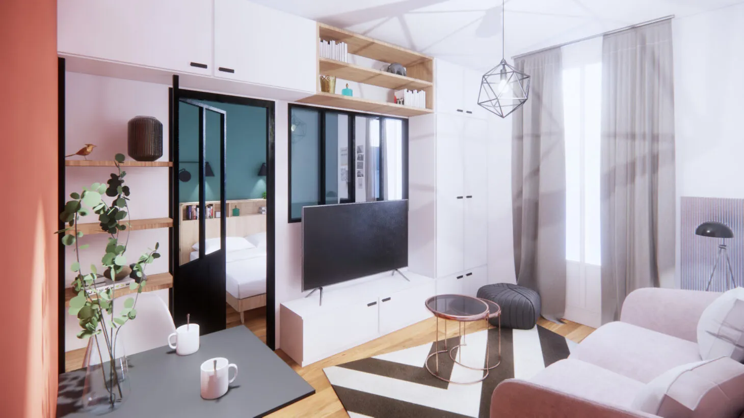 Inside Design Plus Architecte D Interieur Nantes Renovation Appartement Armand Silvestre 3