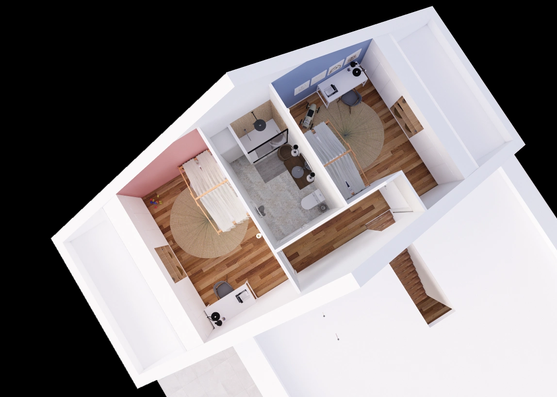 Inside Design Plus Architecte D Interieur Nantes AXONOMETRIE R1 1