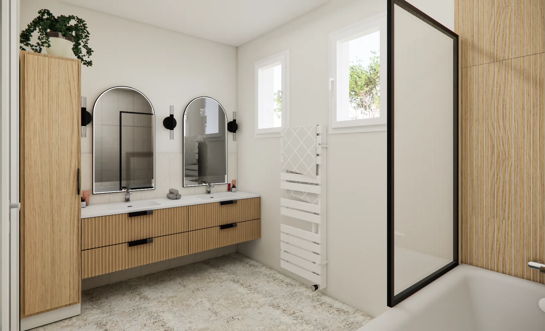 Inside Design Plus Architecte D Interieur Nantes SDB 1