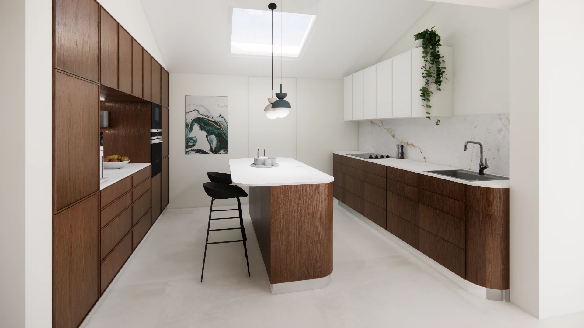 Inside Design Plus Architecte D Interieur Nantes VUE CUISINE 1